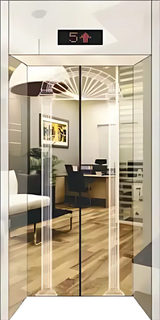 AS-HV13 · Cửa tầng hoa văn – phối cảnh sảnh