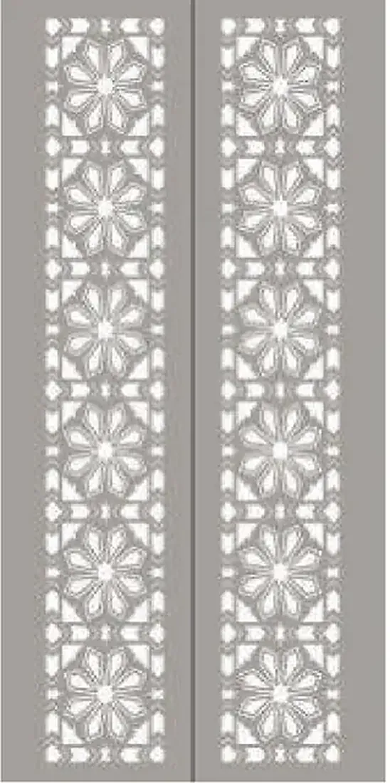 AS-HV52 · Hoa văn khắc trên inox